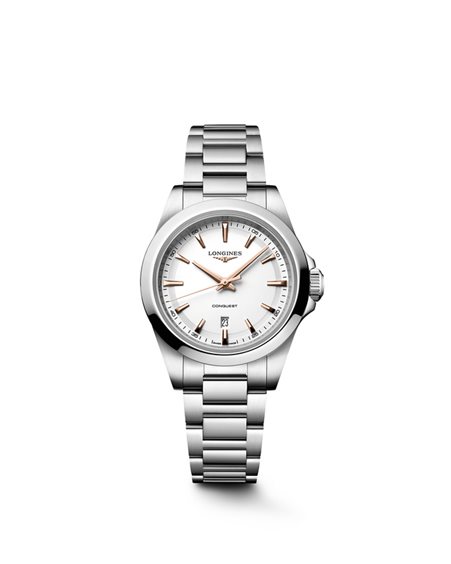 Orologio Longines Donna Conquest in Acciaio L33504186 - L33504186